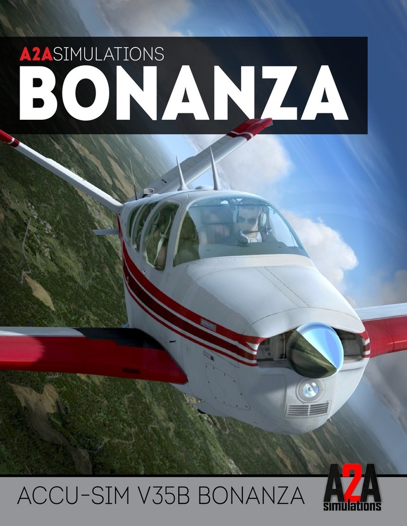 A2A Simulations BONANZA ACCU-SIM V35B User manual