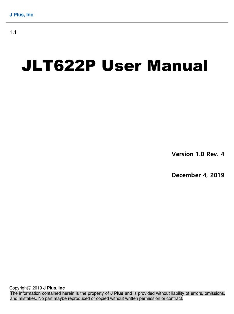 J Plus Juni JLT622P user manual