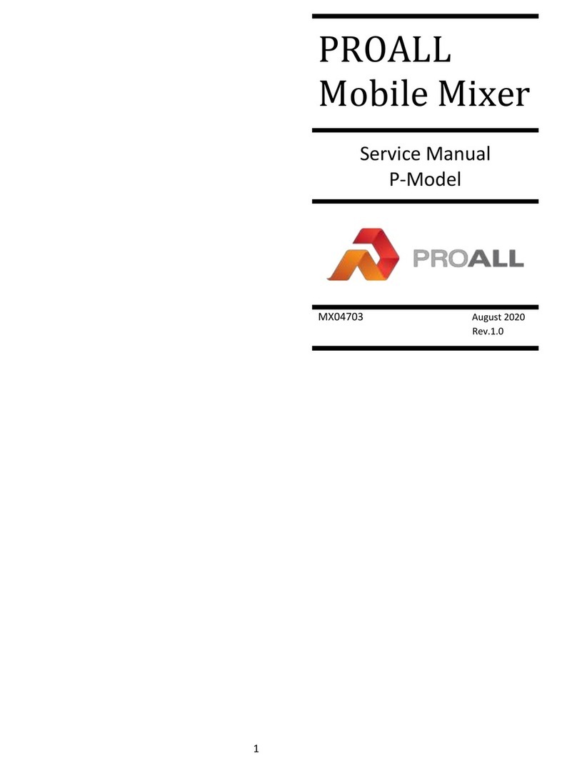 PROALL P Series Service manual