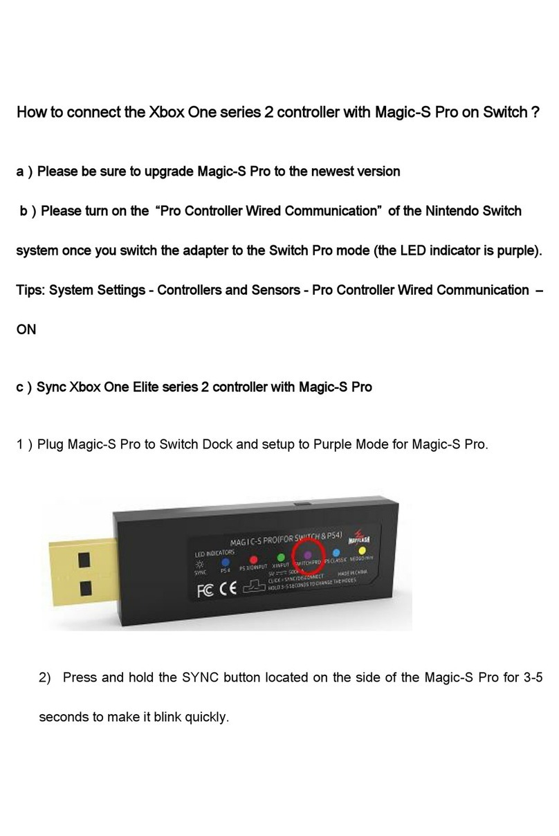 MAYFLASH Magic-S Pro How to connect