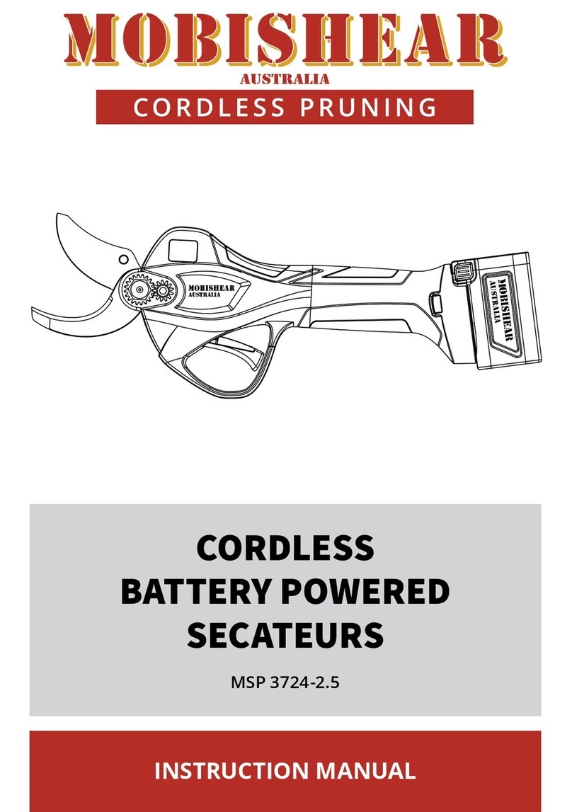 Mobishear MSP 3724-2.5 instruction manual