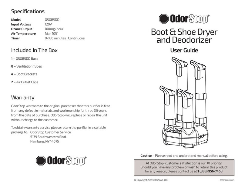 OdorStop OSOBSDD user guide
