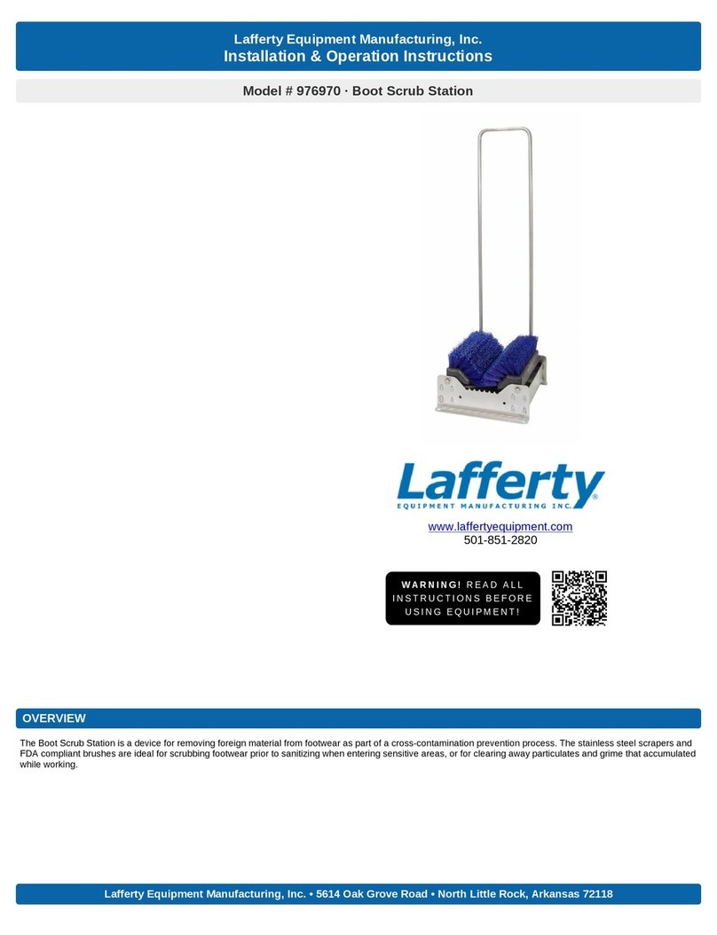 Lafferty 976970 Installation & operation instructions