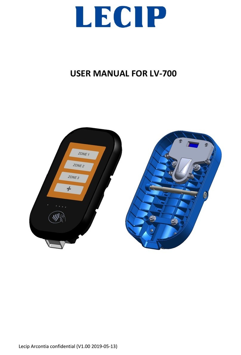 Lecip LV-700 user manual