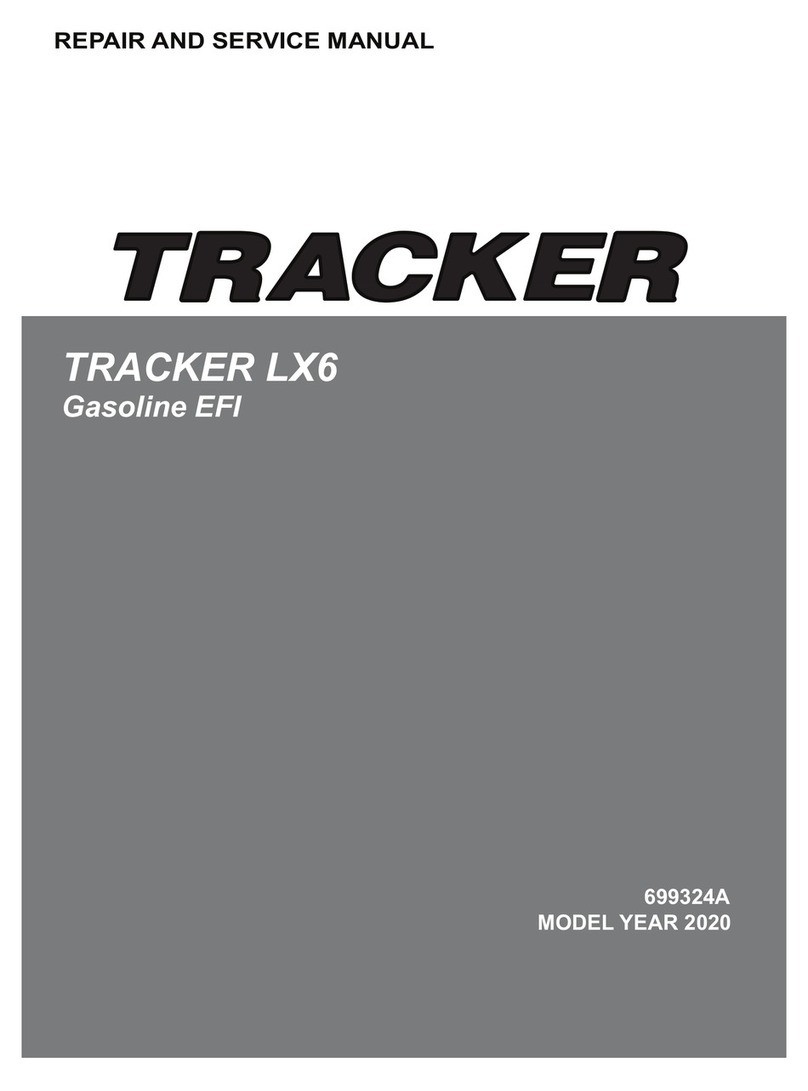 Textron Specialized Vehicles TRACKER LX6 EFI Repair and service manual