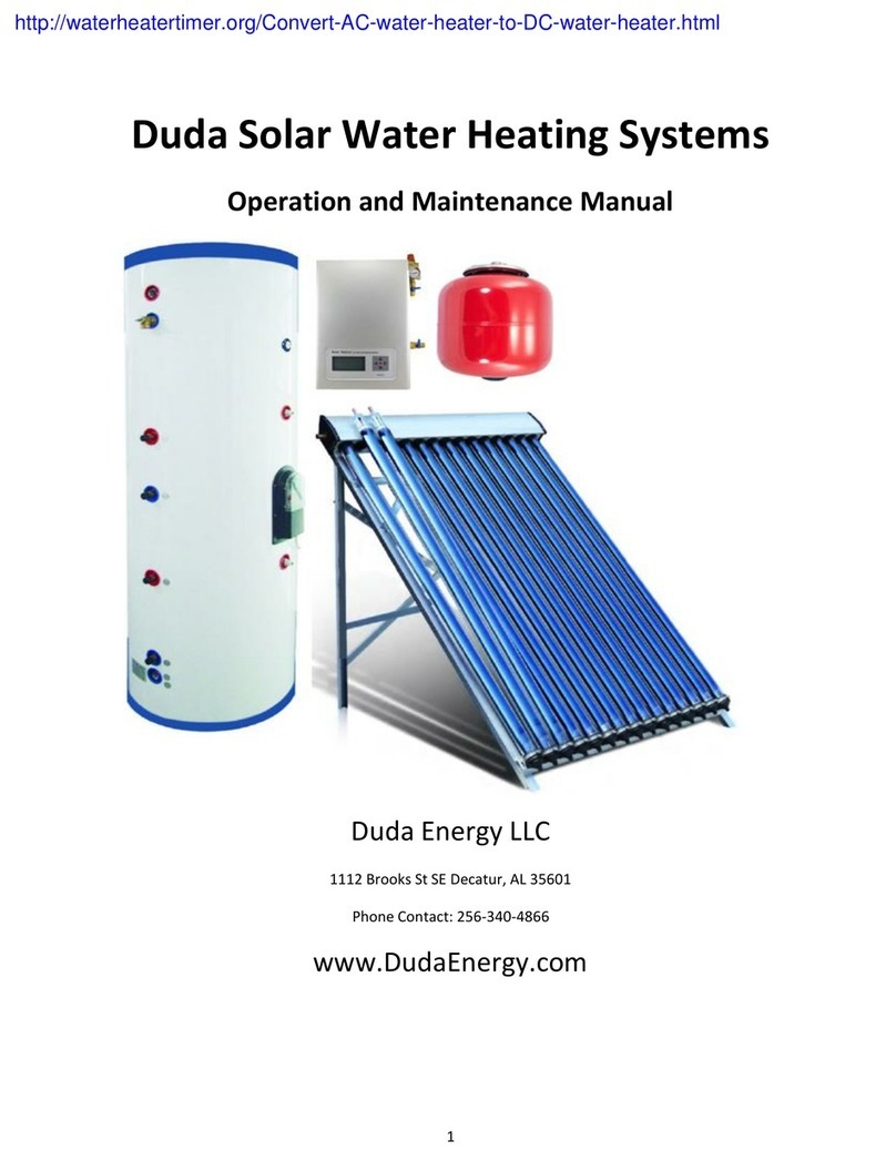 Duda Solar SC5815 Operation and maintenance manual