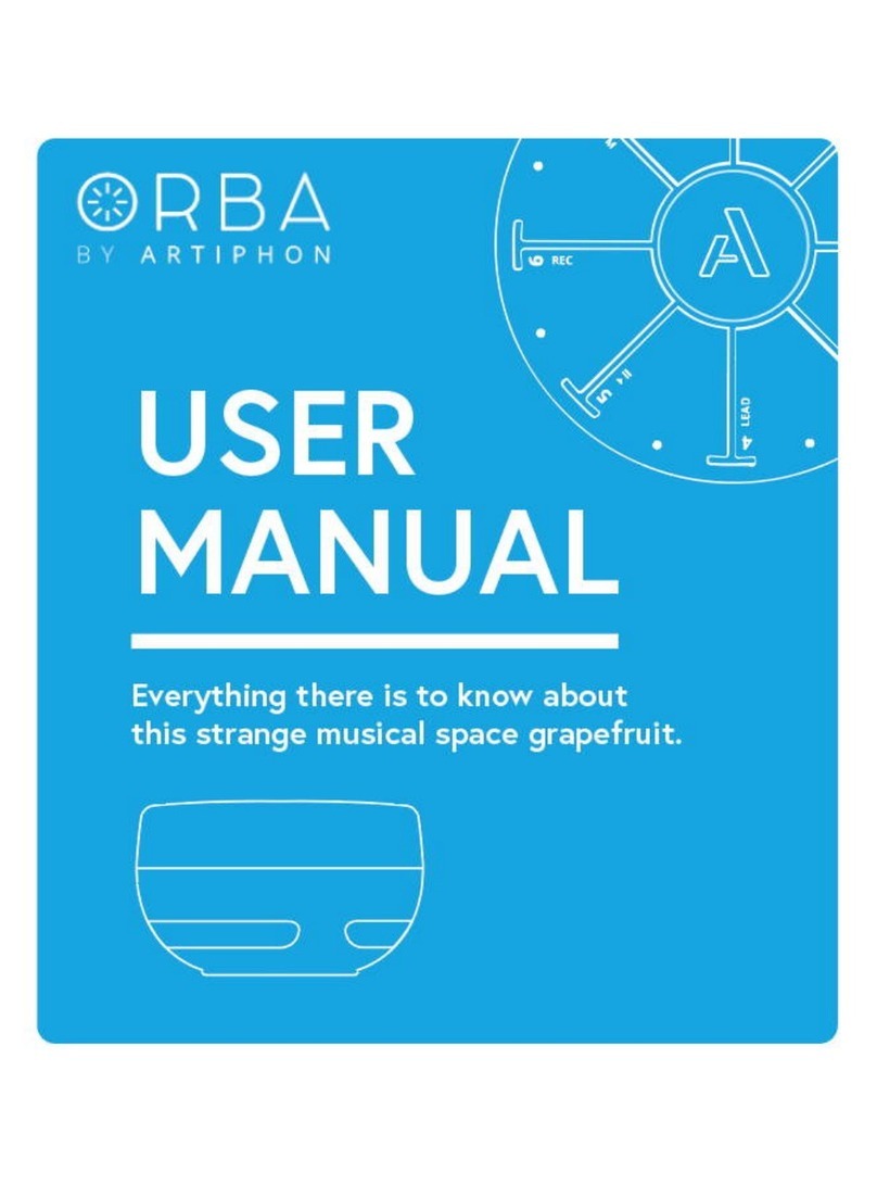 Artiphon ORBA User manual