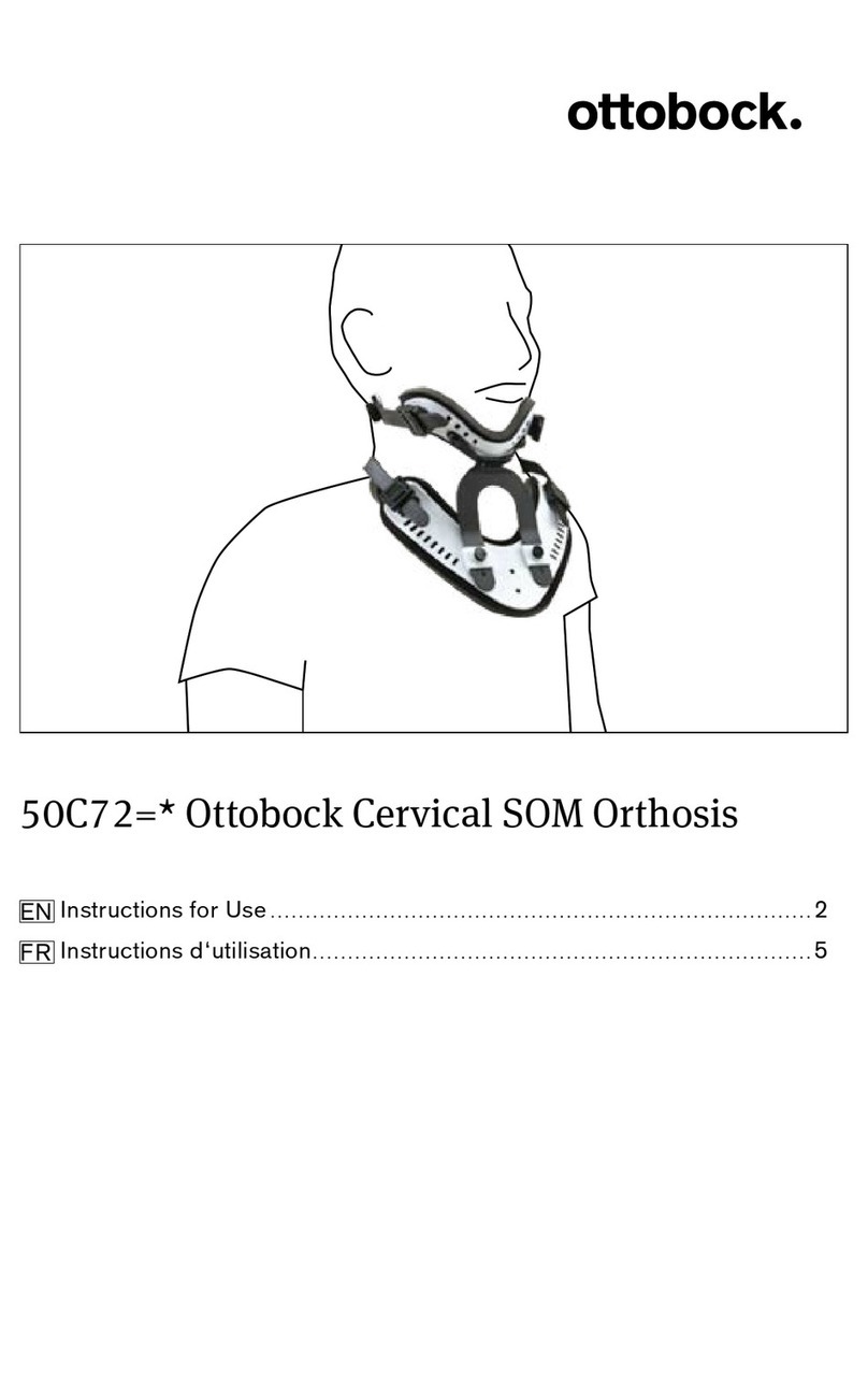 Otto Bock 50C72 Series Instructions for use Otto Bock 50C72 Series Instructions for use