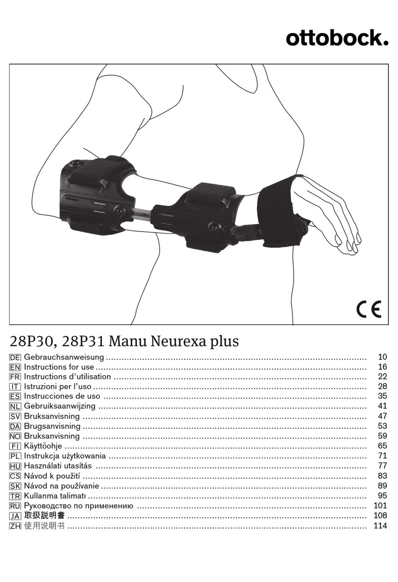 Otto Bock Manu Neurexa plus 28P30 Instructions for use