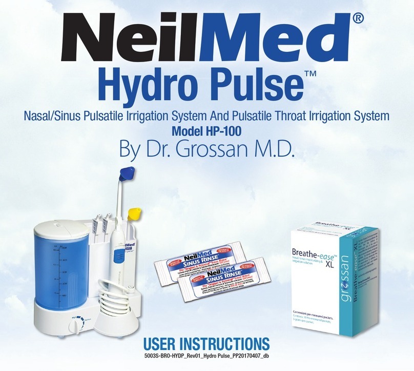 NeilMed Hydro Pulse HP-100 User instructions
