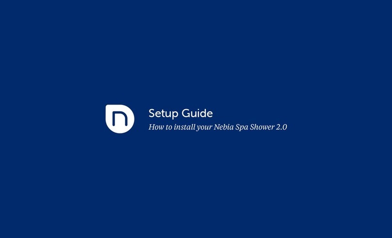Nebia Spa Shower 2.0 Setup guide