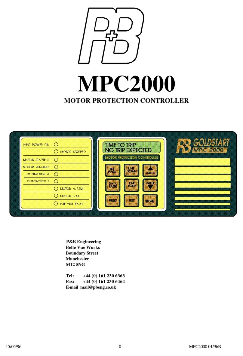 P&B Goldstart MPC2000 manual
