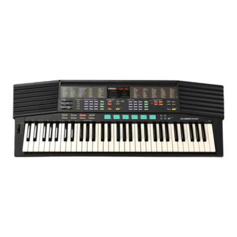 Yamaha Portatone PSR-48 Authorized product manual