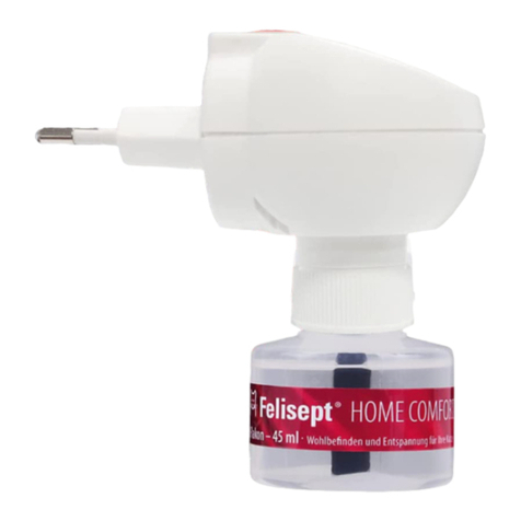 Felisept Home Comfort 250800 Instructions for use Felisept Home Comfort 250800 Instructions for use