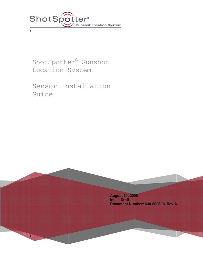 ShotSpotter Gunshot Location System User manual