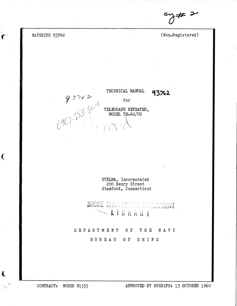 STELMA TH-42/UG User manual