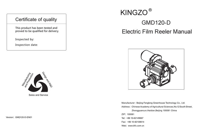 KINGZO GMD120-D manual KINGZO GMD120-D manual