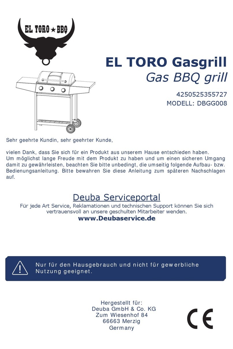 EL TORO DBGG008 instructions