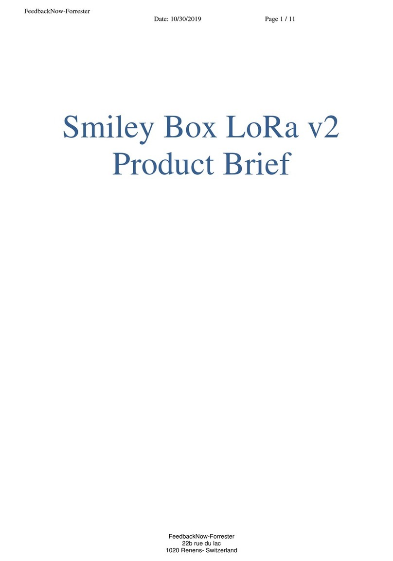 Forrester FeedbackNow Smiley Box V2 Product brief