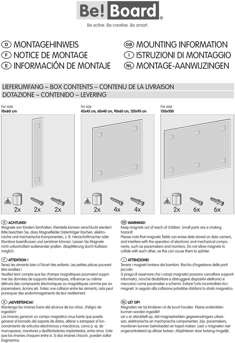 Be!Board B1101 Mounting Information