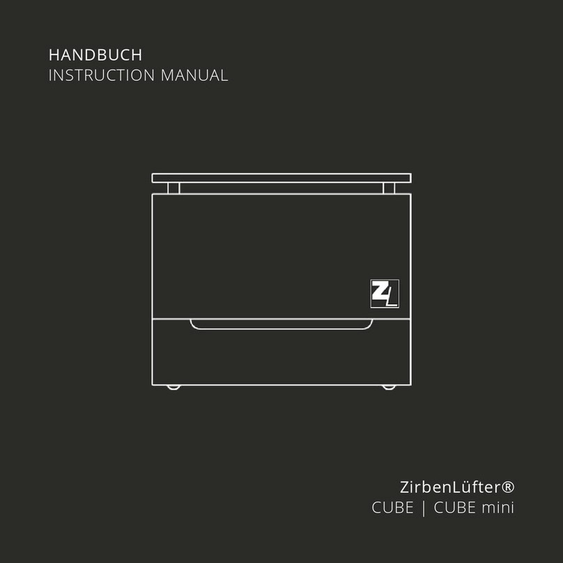 ZirbenLüfter CUBE instruction manual
