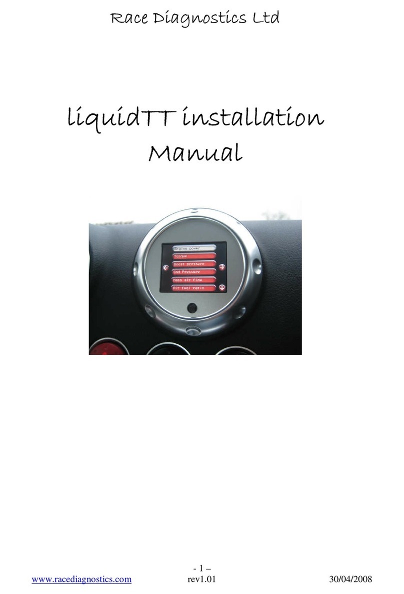 Race Diagnostics liquidTT installation manual