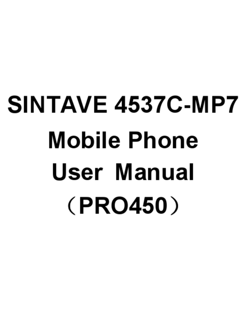 SINTAVE 4537C-MP7 user manual