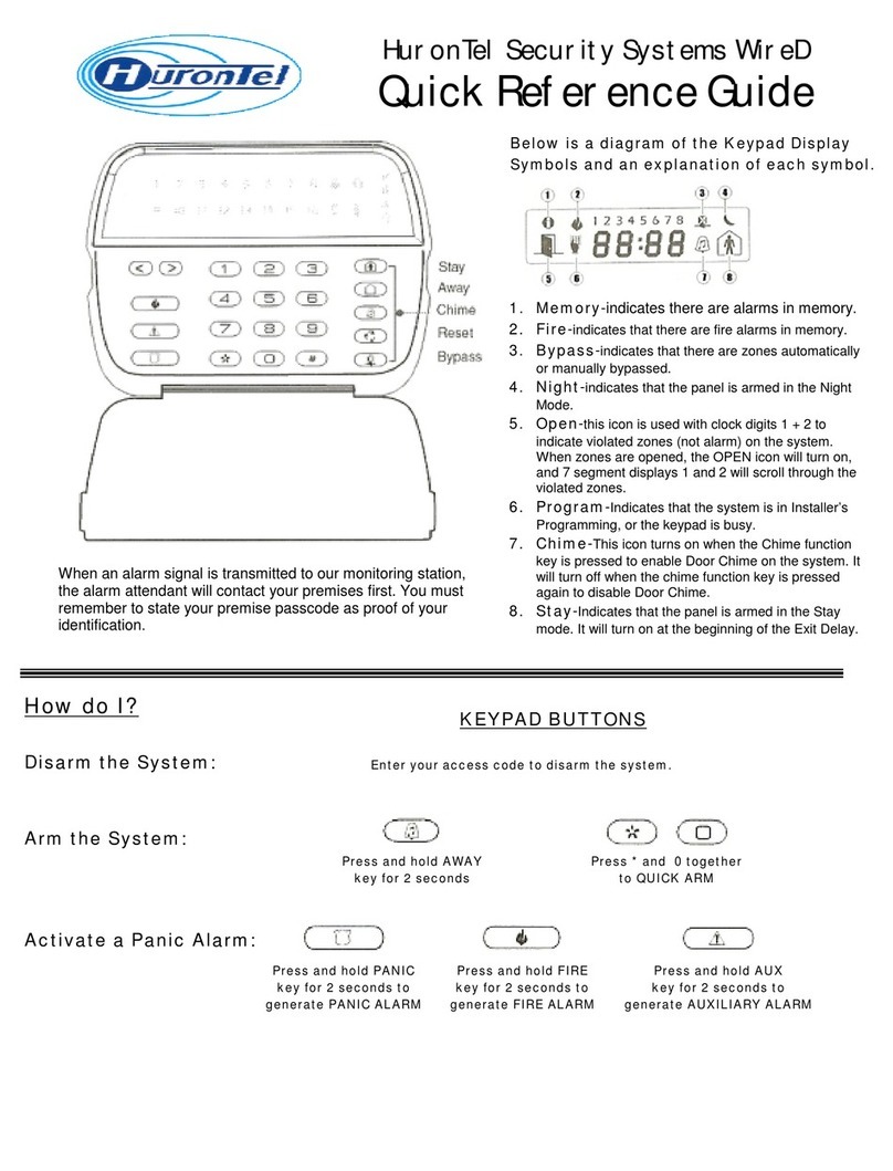 HuronTel WireD Quick reference guide