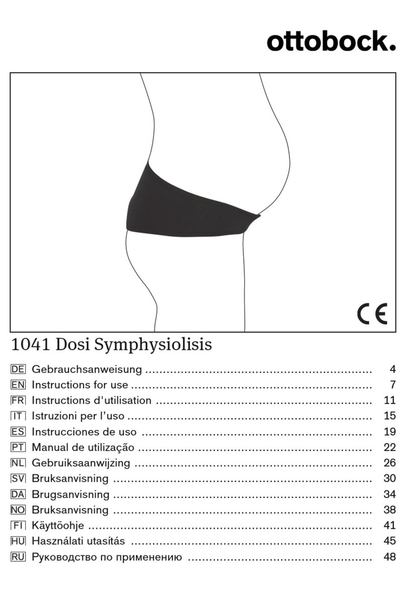 Otto Bock Dosi Symphysiolisis 1041 User manual