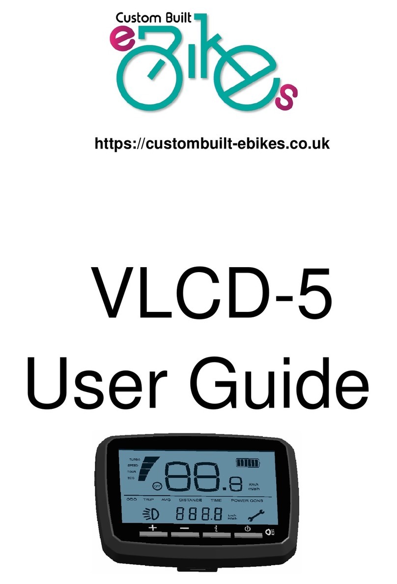 Custom Built eBikes VLCD-5 user guide