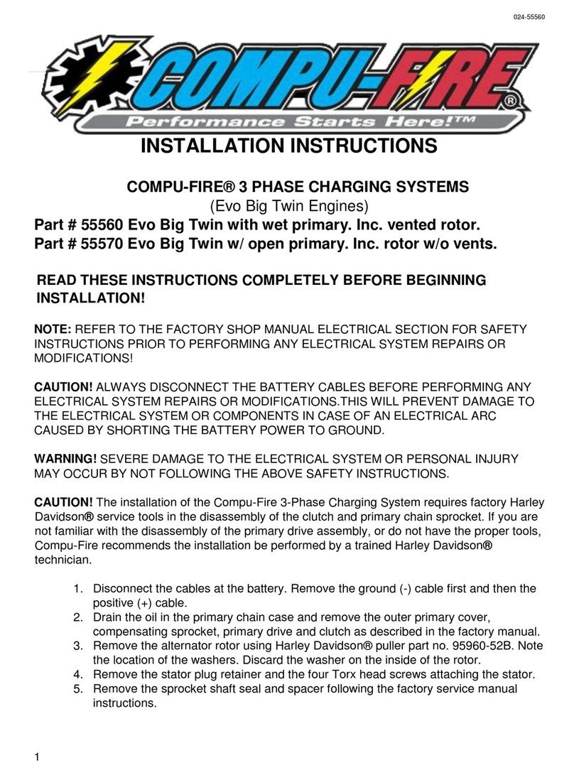 COMPU-FIRE 55560 User manual
