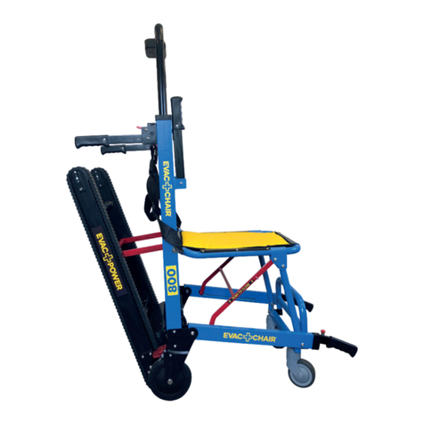 Evac+Chair POWER 800 user guide