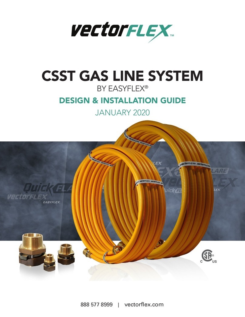 Easyflex VectorFlex CSST Design & installation guide Easyflex VectorFlex CSST Design & installation guide