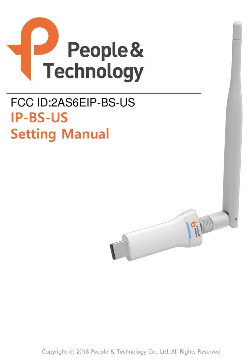 People & Technology IP-BS-US Setting manual
