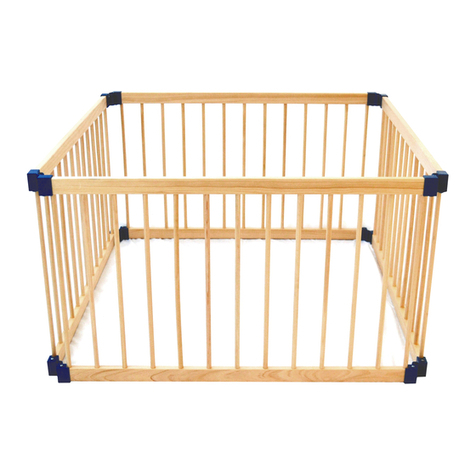 Kiddy Cots Link Assembly instructions
