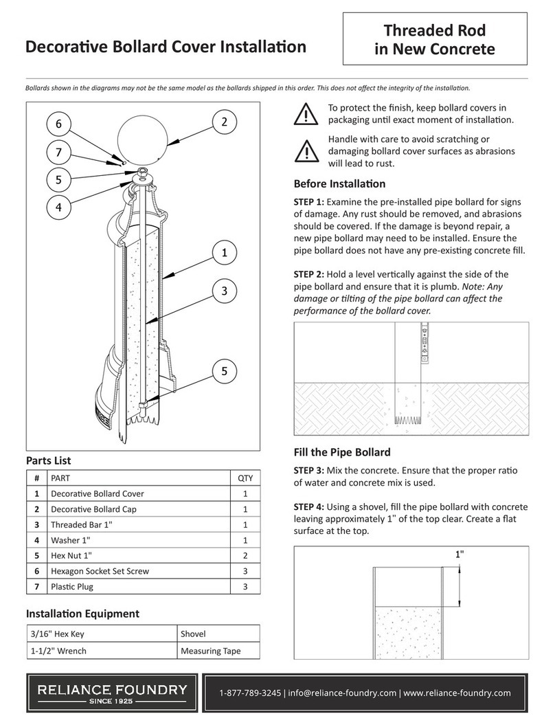Reliance Foundry R-7593 User manual