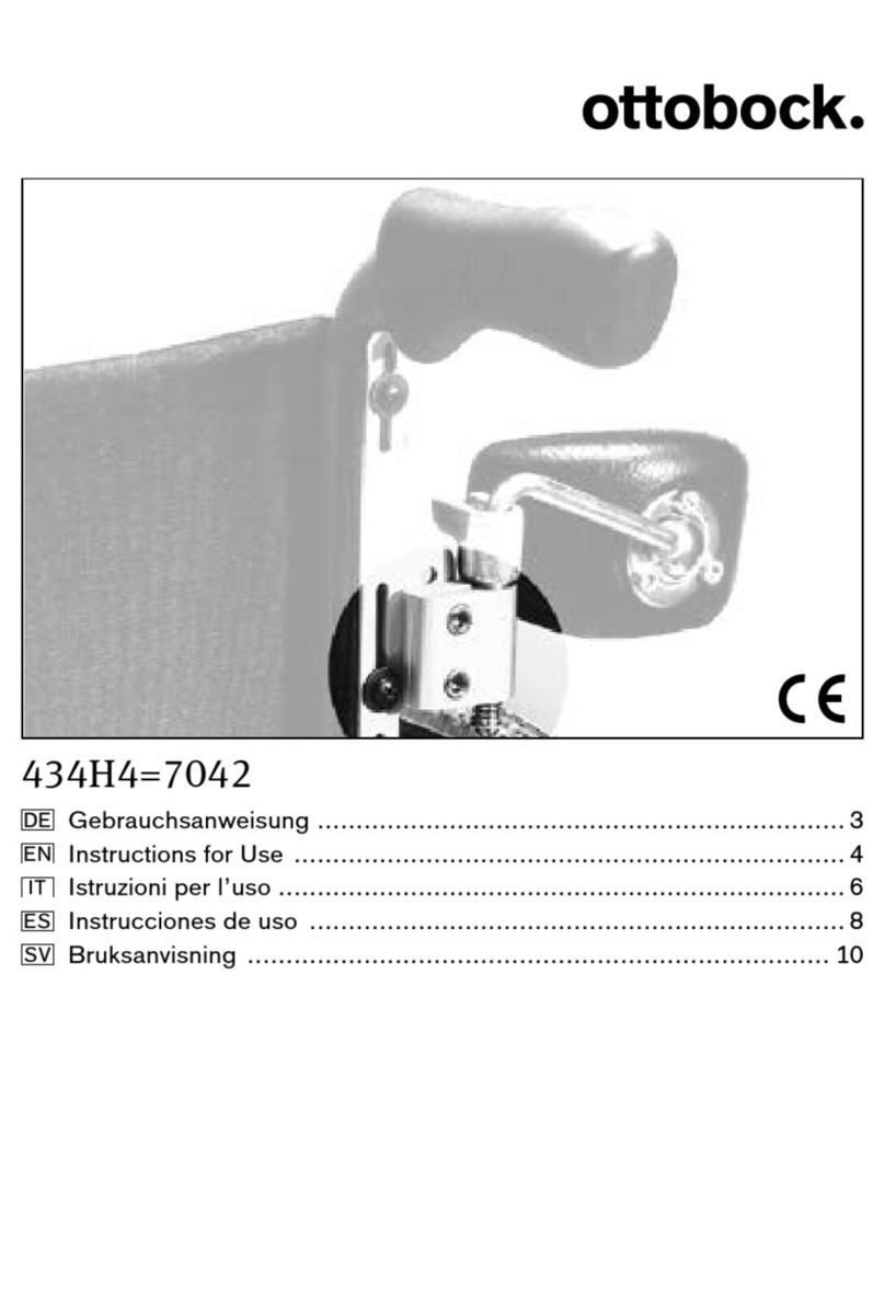 Otto Bock 434H4-7042 User manual