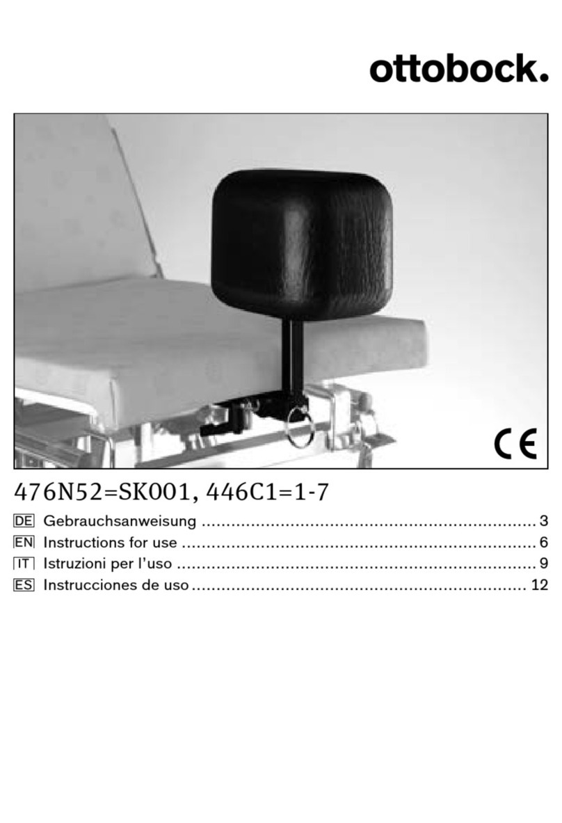 Otto Bock 476N52-SK001 Instructions for use