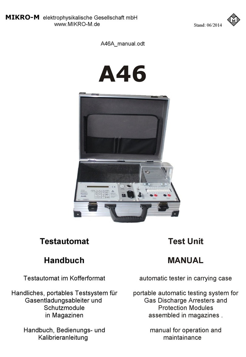 Mikrom A46 User manual