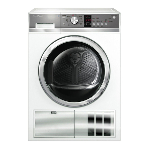 Fisher & Paykel DE8060P User manual