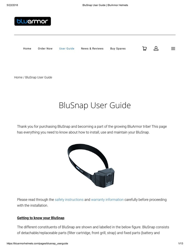BluArmor BluSnap user guide