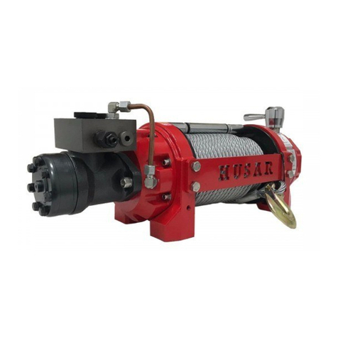 Husar Winch BST H 12000 Lbs Assembly & operating instructions Husar Winch BST H 12000 Lbs Assembly & operating instructions
