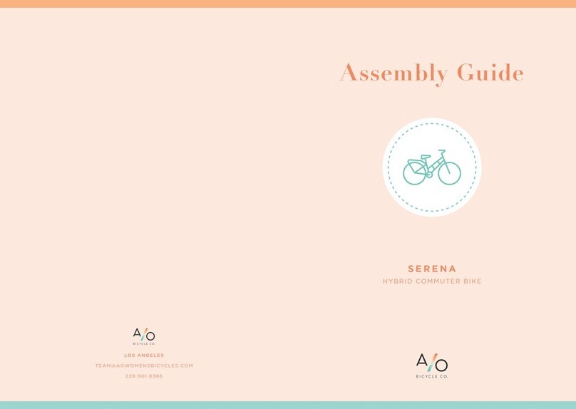 A/O Bicycle SERENA Assembly guide