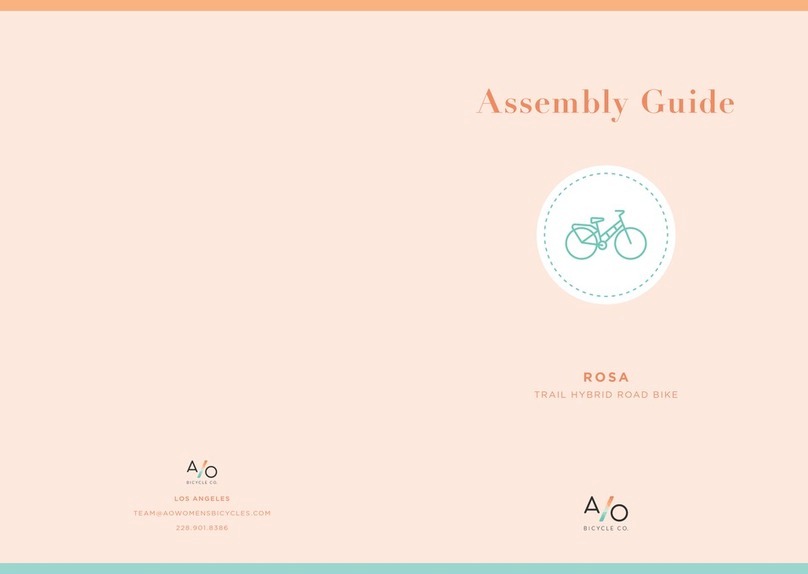 A/O Bicycle ROSA User manual