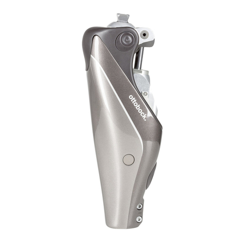 Otto Bock Genium 3B1 User manual