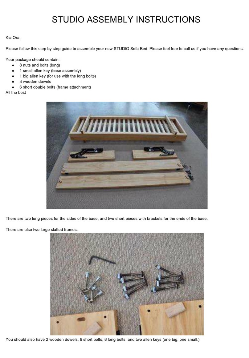INNATURE STUDIO Assembly instructions