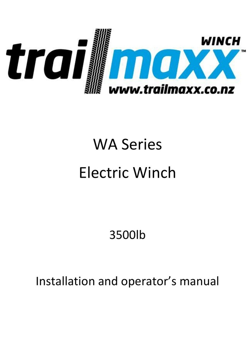 trailmaxx WA Series Setup guide