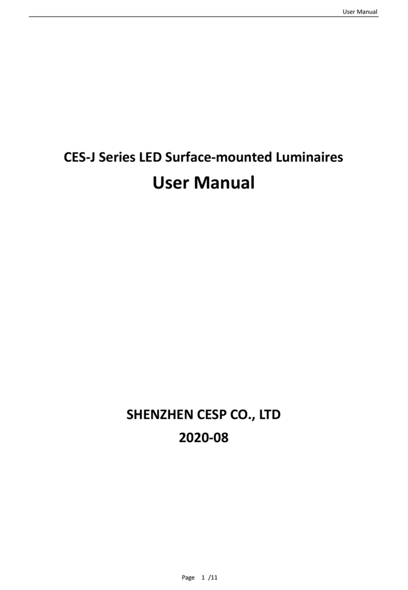 CESP CES-J Series user manual