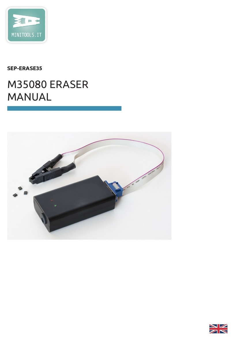 MINITOOLS SEP-ERASE35 manual