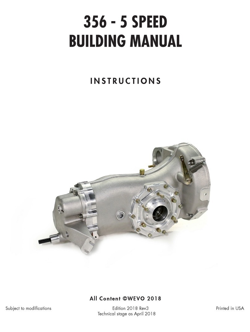 WEVO 356-5 SPEED Building manual